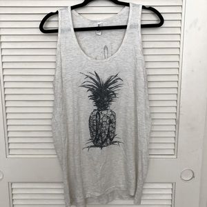American Apparel Hawaii Pineapple Tank